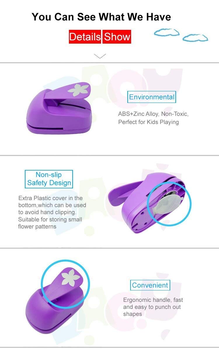 Amazon.co.jp: クラフトレバーパンチ 3インチ 菱形ペーパーパンチ